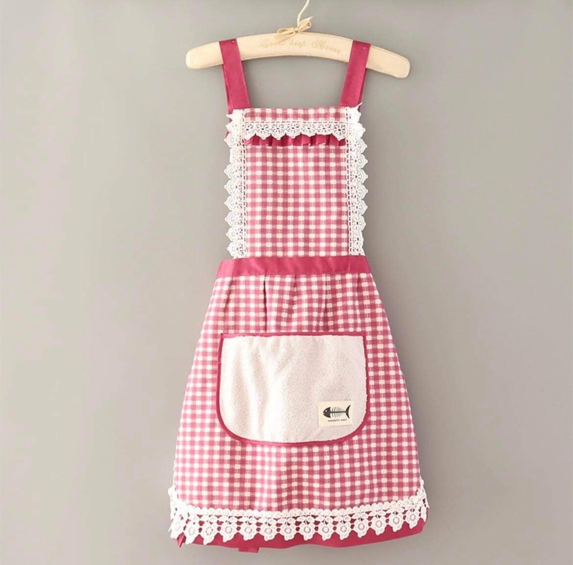 Apron for women Linen Cotton.