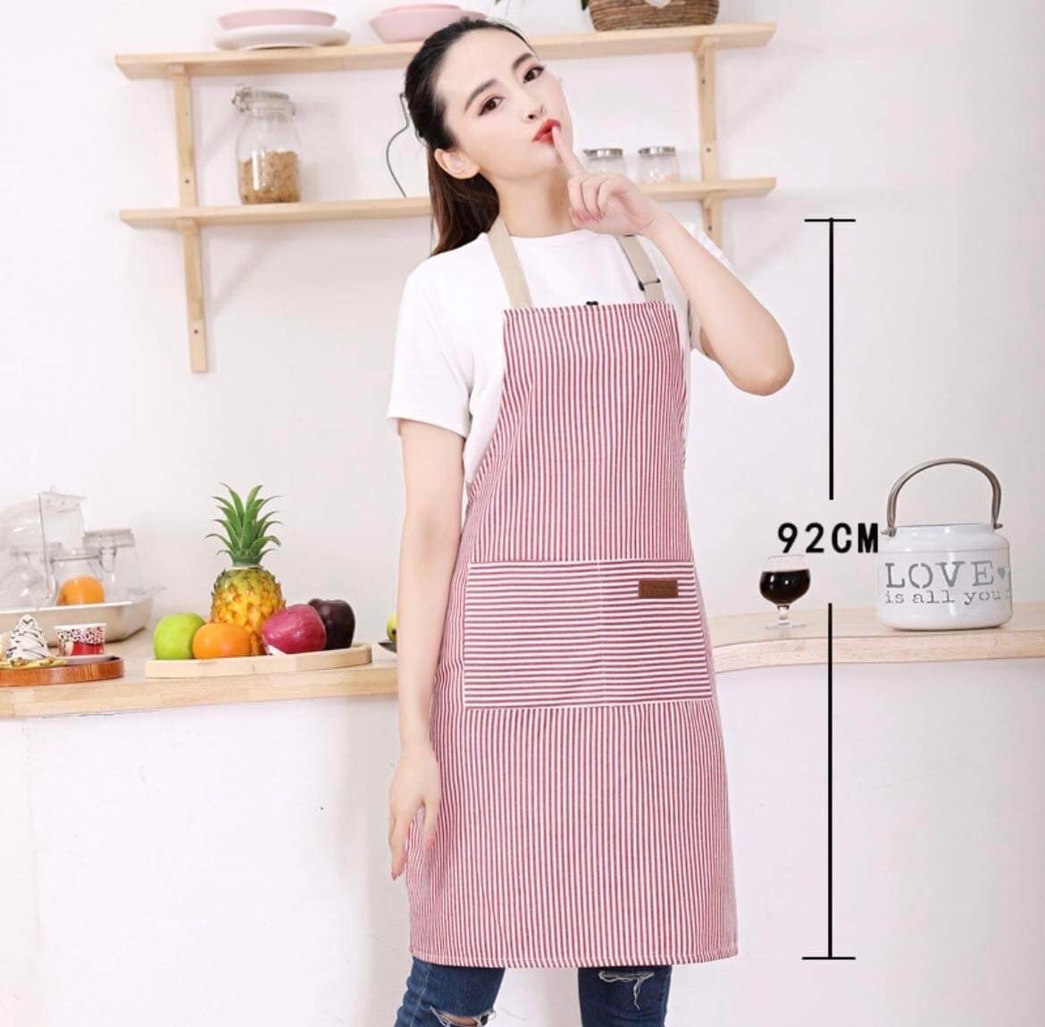 Apron for women Linen Cotton.